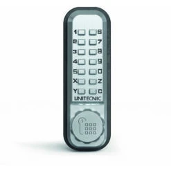 Verrou à Code Mécanique Avec Pêne Dormant En Applique - Ouverture Par Code - Unitecnic