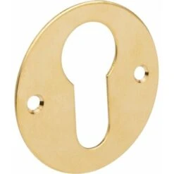 Rosace Ronde Laiton Poli - Clé I - Duval