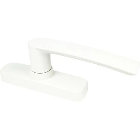 Poignée Crémone Menuiserie Aluminium à 1 Fourche GEA Blanc 9010 – Image 2