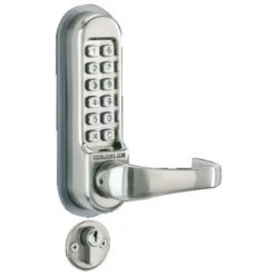 Serrure à Code Mécanique Codelocks Standard Série 500 Acier Inox PVD