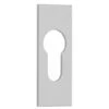 Rosace Rectangulaire Adhésive Argent - Clé I - Argenta