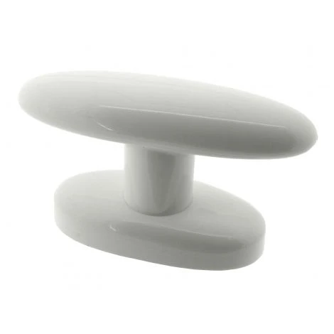 Poignée De Fenêtre Oscillo-battante En Plastique Blanc, Modèle SLOVENIE – Image 2