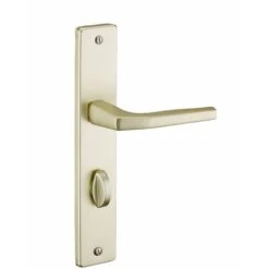 THIRARD - Ensemble De Poignées Pour Porte Intérieure Picardie à Condamnation, Carré 8mm, Entr'axes 195mm, Couleur F2