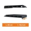 Appui Fenêtre PVC Gris - L.66 X L.10,5cm