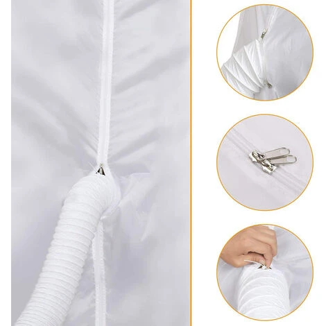 Calfeutrage Fen¨ºtres Pour Climatiseur Mobile, 110¡Á45 Cm – Image 3