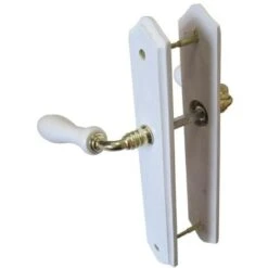 Centrale Brico 2 Poignées De Porte Bois Sans Trou, Bois Entraxe 195 Mm