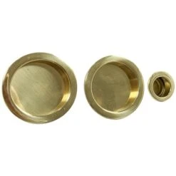 Doigt Et Coupelles Klose Besser Pour Serrure à Galandage-Laiton Poli