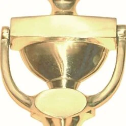 Heurtoir De Porte Lisse 200X90Mm Laiton Anglais-10018 Micel