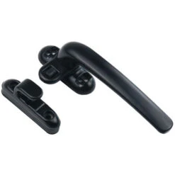 Poignée De Porte Et FenêTre Verrouillab Le Poignée De Serrure De FenêTre à Battant Noir，Starlight