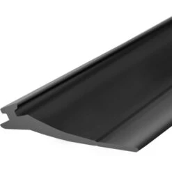 STEIGNER Joint D'Étanchéité Pour Porte De Garage Noir, 52x2 Mm, SBD03, 1,5 M