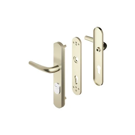 Ensemble De Sécurite Blindé Blindomax Double Béquille DISEC Clé I - Champagne FFA6 - A0P54D1F FA