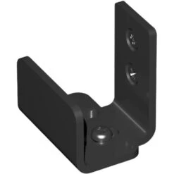 Guide Bas Métallique Noir Type Barn Door Pour SLID'UP 240