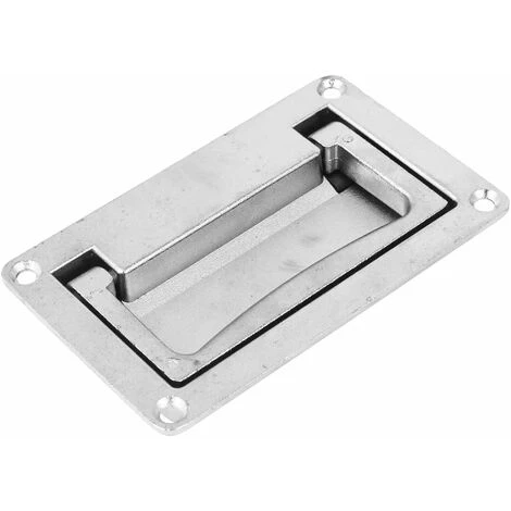 Poignée Pliable Armoire De Commande Industrielle Boîte électrique Poignée De Porte Alliage De Zinc Sablage (grand)-BDD