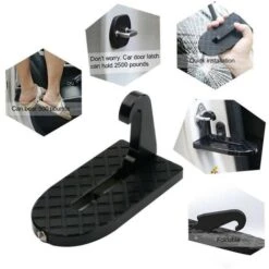 Marchepieds De Porte Pour Voiture SUV Jeep Loquet Seuil De Porte De Voiture Marteau De Sécurité Marchepieds Facile à Galerie De Toit
