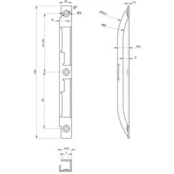Gâche Série E-11955 BQ017746/AF381740/FEC6749