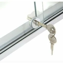 GP Serrure De Porte En Verre. Serrure De Porte Coulissante. Serrure Ronde En Verre. Serrure De Porte Mobile Serrure D'armoire à Bijoux Serrure En Verre