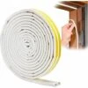 Joint Porte,Oi-FRIS Joint Fenêtre Pvc D Profil, Calfeutreur Les Porte Et Fenêtres Avec Forte Adhérence, Isoler Du Bruit Et Anti-intempéries, 6 Metres (Blanc)