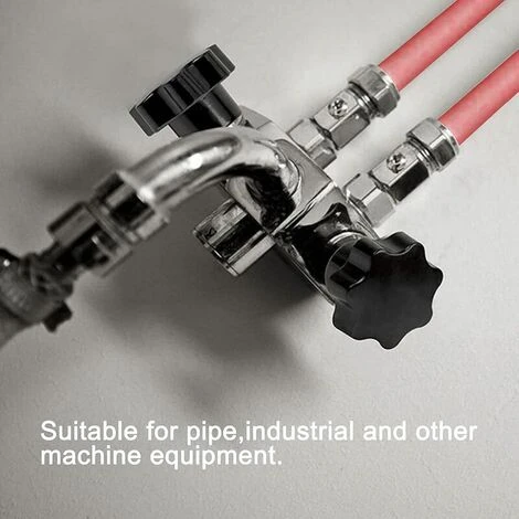 6-Pack M8x25mm Vis De Pouce, étoile En Plastique Moletées Bouton De Serrage à Vis Thumbscrew -Versailles – Image 5