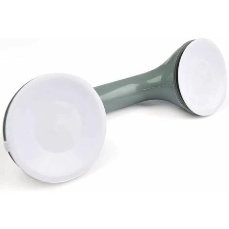 2 Barres D'appui Murales Pour La Salle De Bains Avec Ventouses Pour Des Poignées De Bain Sûres Pour Les Personnes âgées - Aucun Perçage N'est Nécessaire – Image 3