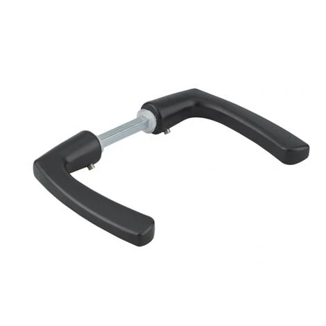 THIRARD - Paire De Béquilles Pour Porte, Carré 7x110mm, 1 Portée, Noir