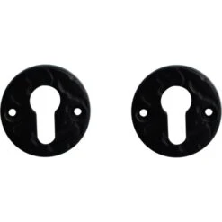 Rosaces Cylindre Alu Noir