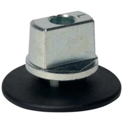 Axe Traversant BTS Long Plat Conique Galvanisé 3 Degrés Versetzt DIN Gauche