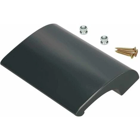 KOTARBAU Poignée De Porte De Balcon En Aluminium - Gris Anthracite - Poignée De Porte De Terrasse De Luxe - Poignée Universelle