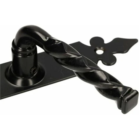 KOTARBAU Poignée De Porte - 90 Mm - PZ - Poignée De Porte - Poignée De Porte - Ensemble De Poignées - Décoratif - Universel - Intérieur - En Fer Forgé – Image 3
