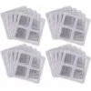 LTDSFHC 20 Pcs Réparation De Bandes Pour Fenêtres, Autocollant De Réparation De Maille D'écran De Porte, Auto-adhésif, Peut être Recadrée, Utilisé Pour Réparer Les Moustiquaires, Gaze (10×10cm)