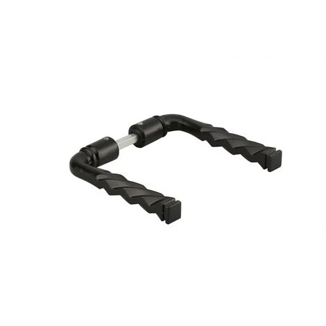 THIRARD - Paire De Béquilles Fil Torsadé Pour Porte, Carré 6x80mm, 1 Portée, Noir