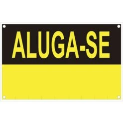 Aluga-se (pvc 0.4mm) 45x70cm