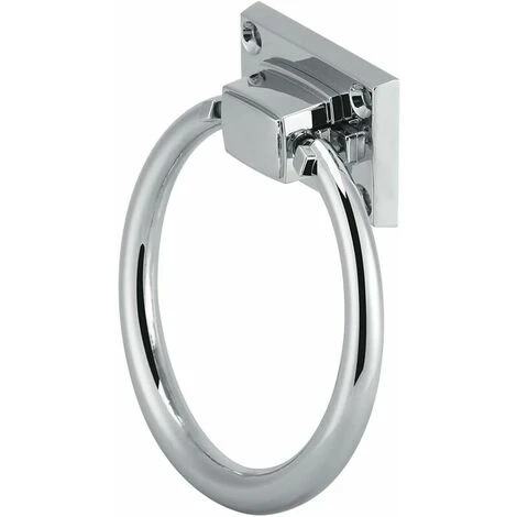 Anneau De Traction Poignée De Porte Acier Inoxydab Argent Brillant Anneau De Traction En Métal Chromé Rond Heurtoir De Porte En Bois Intégré Chaise Tire Poignée Décor (100 X 54 X 37 Mm) – Image 4