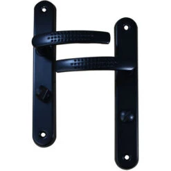 Poignée De Porte Intérieure Elona Noir Condamnation Quincadeco