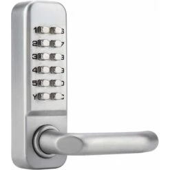 Serrure à Code Mécanique étanche, Combinaison De Code à 1 à 11 Chiffres Mot De Passe De Sécurité Serrure Codée Serrure De Porte à Combinaison Mécanique Sans Clé Pour Porte De Bureau En Bois H49